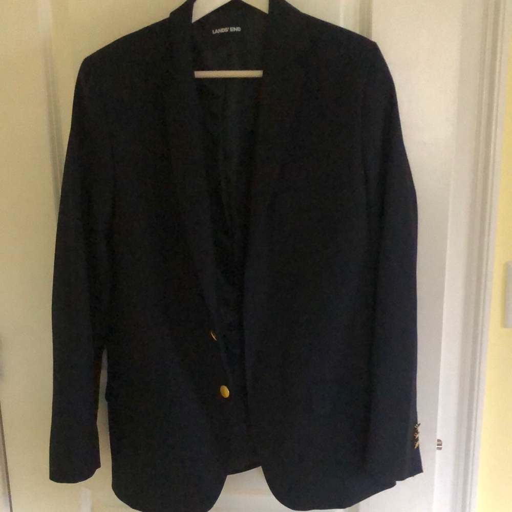 Land’s End wool navy blue jacket / Blazer for boys